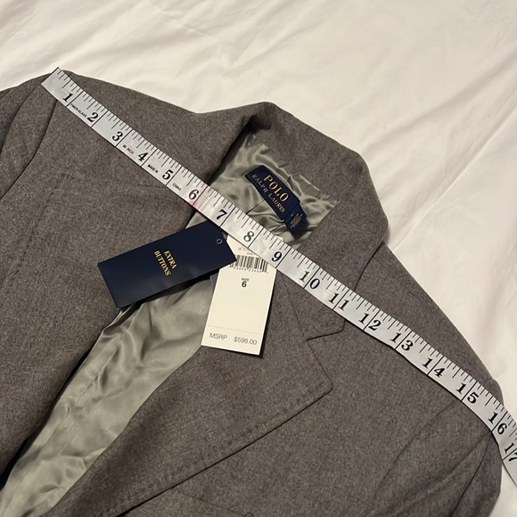 NWT:Polo Ralph Lauren women’s Blazer 97% wool, 3% elastane. Amazing materials! - Picture 5 of 16